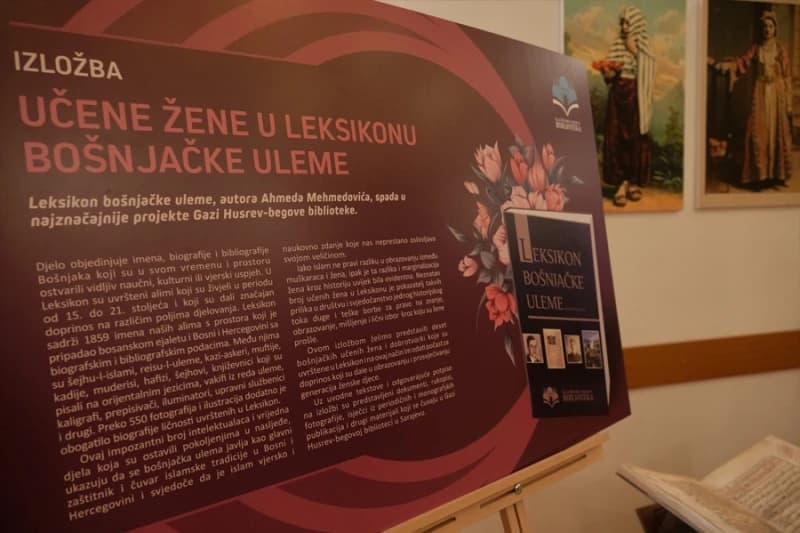 Izložba Učene žene u Leksikonu bošnjačke uleme u Vili Hadžihalilovića
