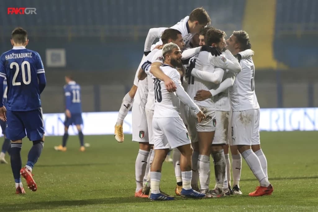 TOK UTAKMICE/Bosna i Hercegovina - Italija 0:2