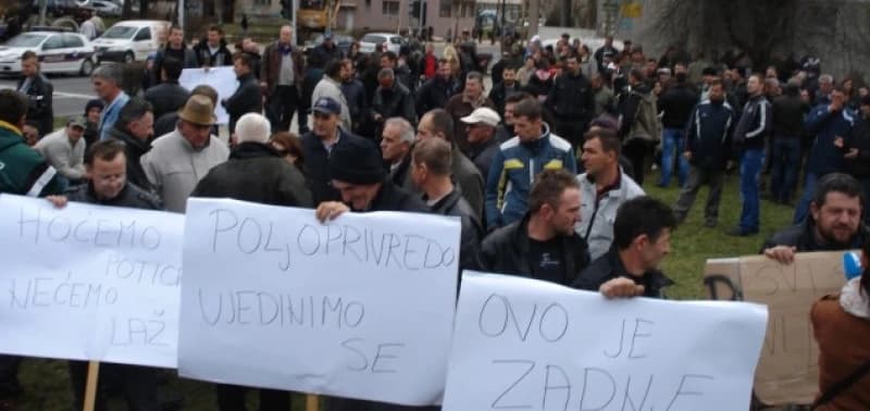 Protesti poljoprivrednika 