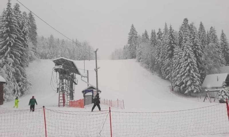 Ski-centar Ponijeri iznad Kaknja trenutno zatvoren za skijaše