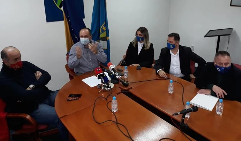 Press konferencija nove većine u TK