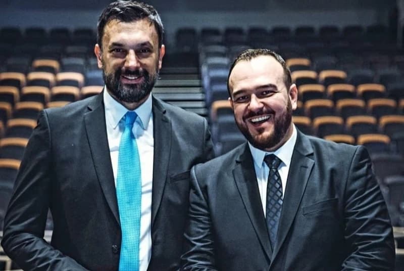 Elmedin Konaković i Tarik Stambolić