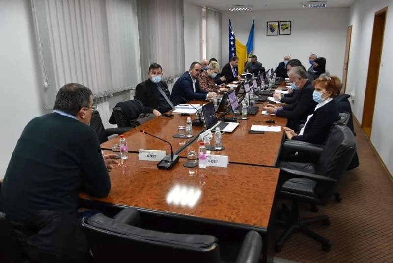 Detalj sa današnje sjednice Vlade TK
