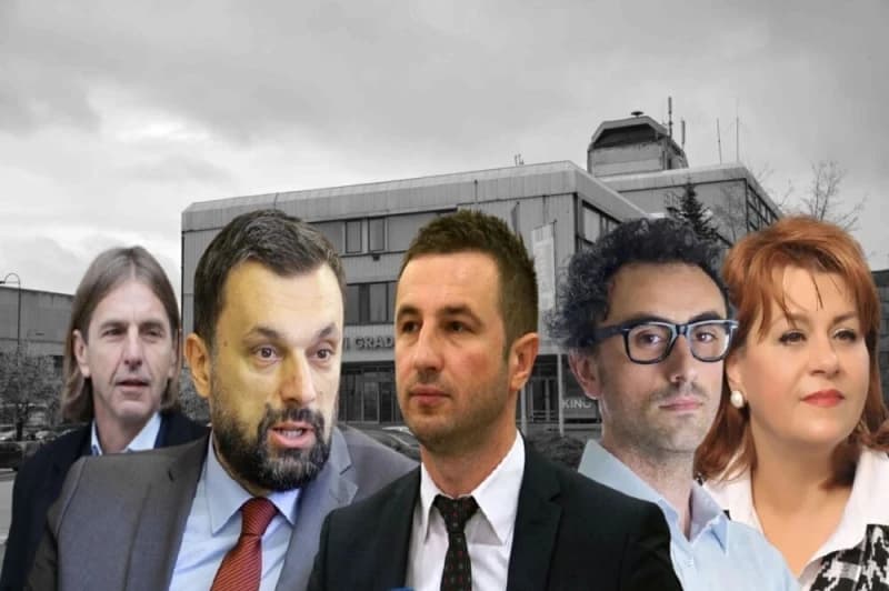 Predrag Kojović, Elmedin Konaković, Semir Efendić, Mirza Memišević, Enisa Spahić