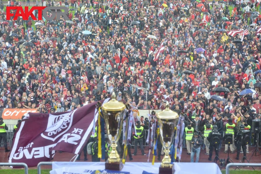FK Sarajevo proslava titule