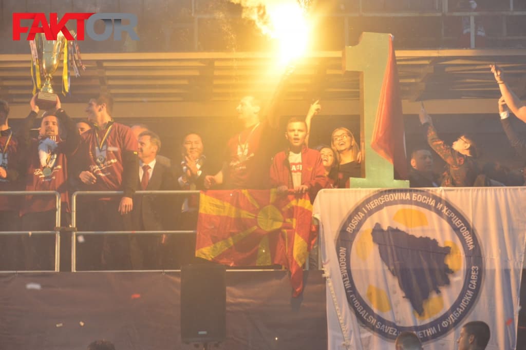 FK Sarajevo proslava titule