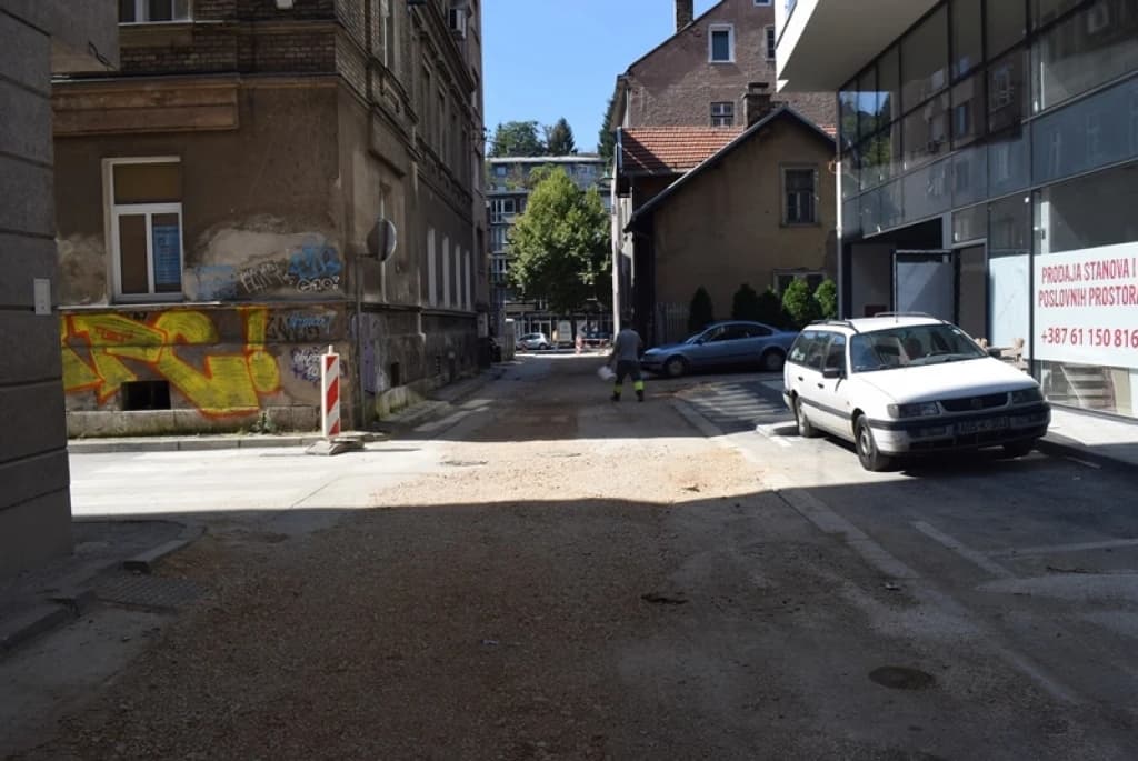 Kemal-begova ulica u Sarajevu, rekonstukcija vovovodne mreže