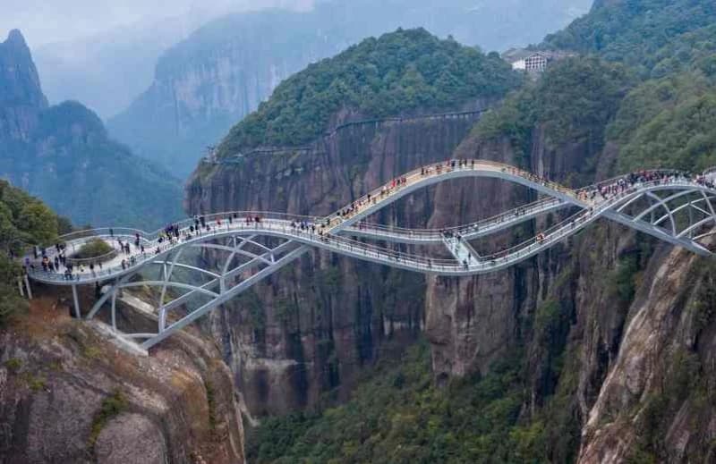 Vijugavi most, Kina 