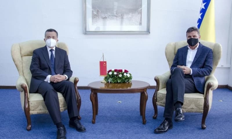 Novalić i ambasador Ping