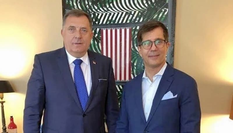 Milorad Dodik i Eric Nelson