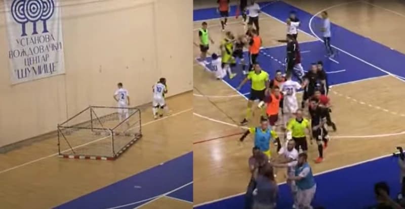 Skandal u Srbiji: Huliganizam u futsal finalu Srbije, nokautiran klupski ljekar