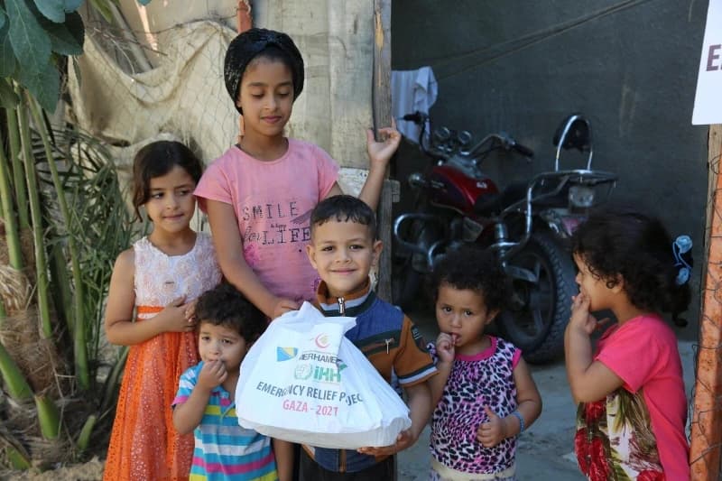 Pomoć "Merhameta" stigla palestinskom narodu u pojasu Gaze