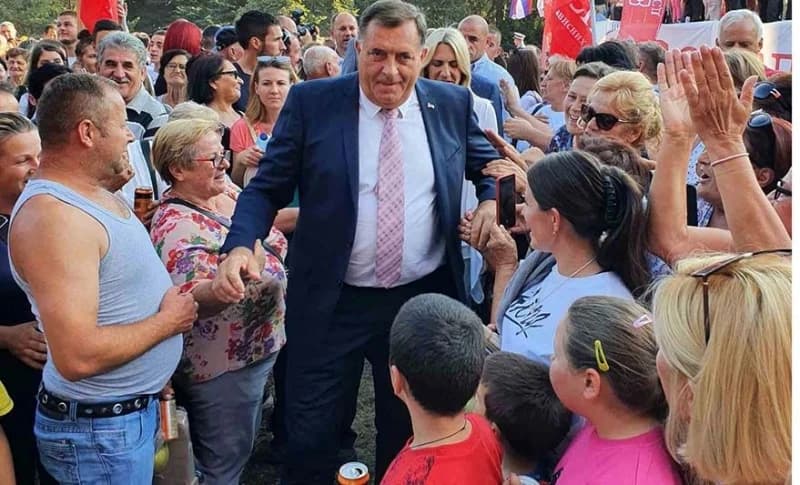 Milorad Dodik na Kozari