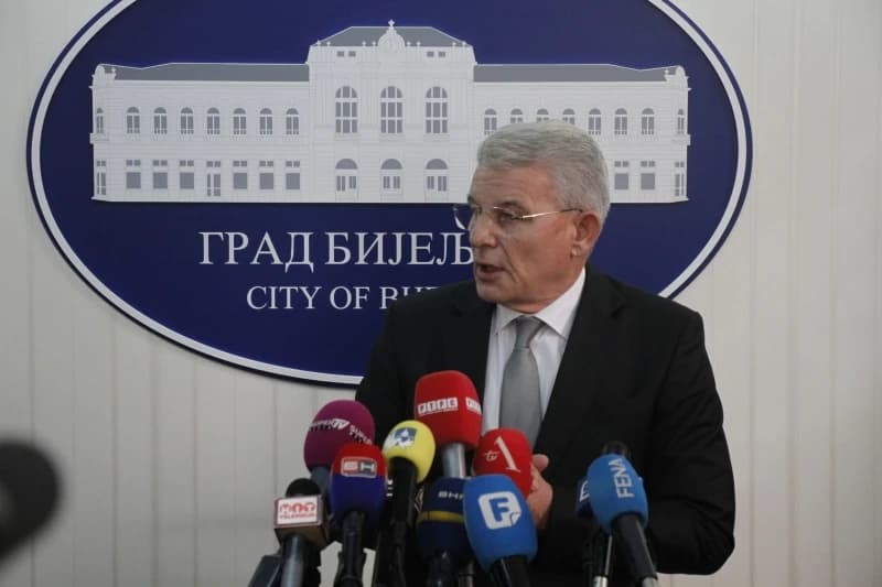 Šefik Džaferović, press