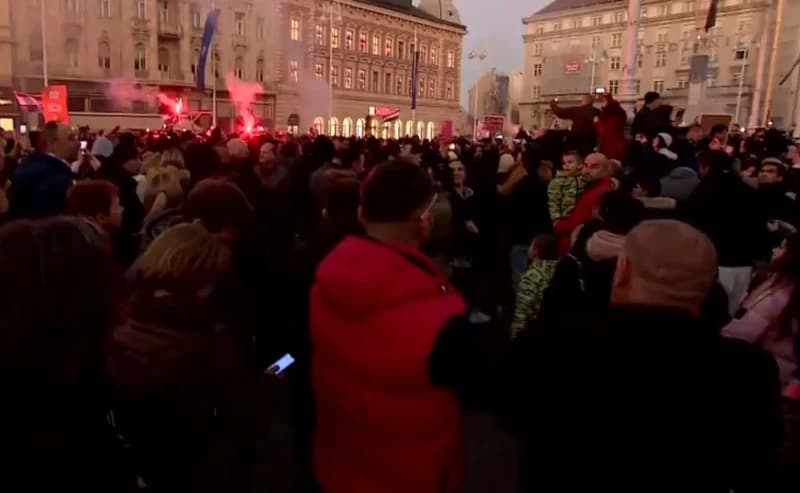 Protest u Zagrebu
