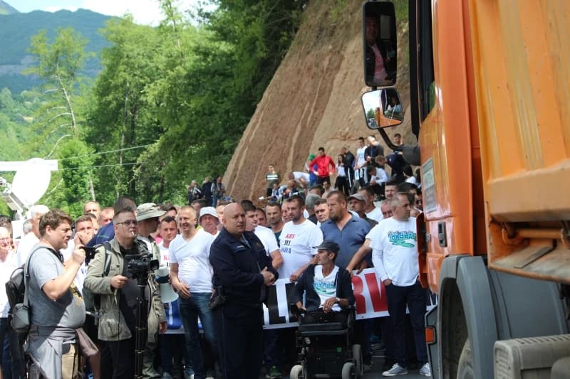 S jednog od protesta