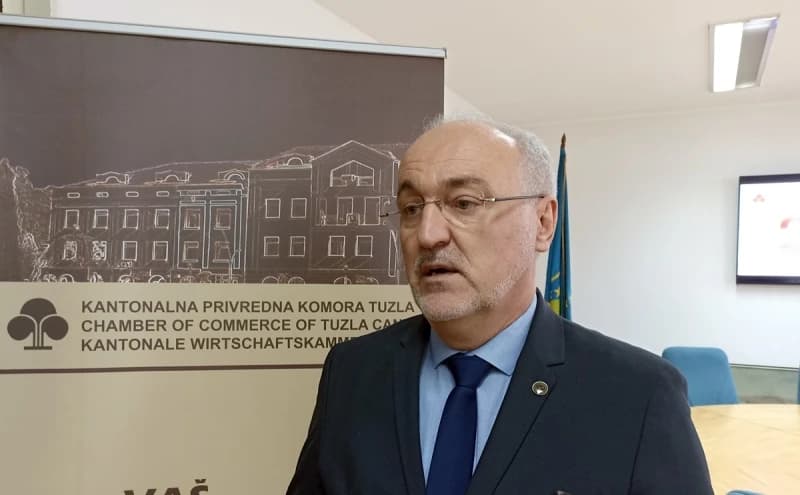 Predsjednik Kantonalne privredne komore (KPK) Tuzla Nedret Kikanović
