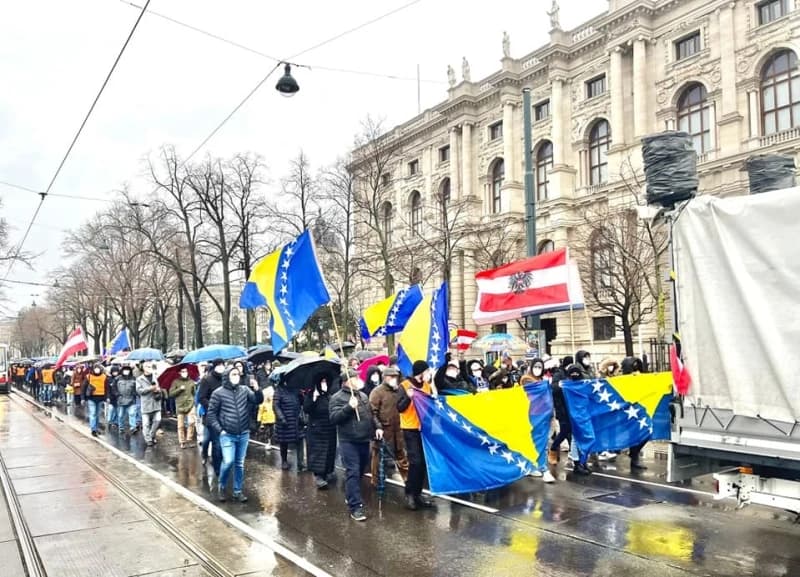 Protestna šetnja u Beču