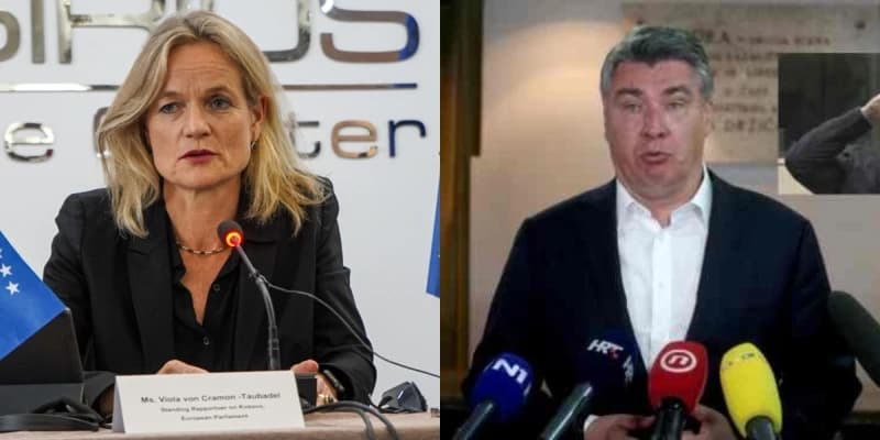 Viola von Cramon-Taubadel, Zoran Milanović