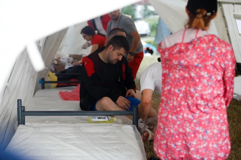 Prvi dan Marša mira protekao dobro, učesnici odmaraju u Liplju, sutra klanjaju bajram-namaz
