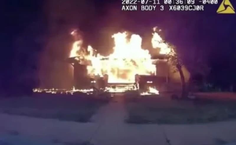 Požar u kući u Indiani