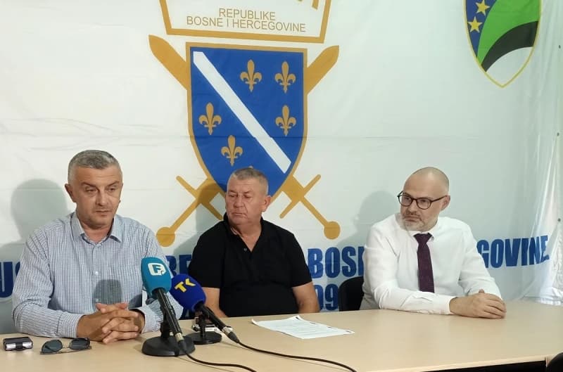 Blagojević, Hasanović i Omerović na press konferenciji