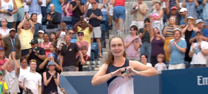 Mlada teniserka priredila senzaciju na US Openu, pa u suzama poručila: Slava Ukrajini