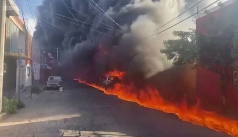 Požar u Meksiku