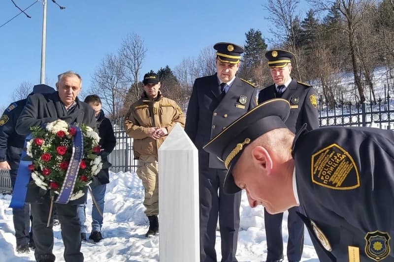 Obilježena četvrta godišnjica od ubistva policajca FUP-a Mahira Begića