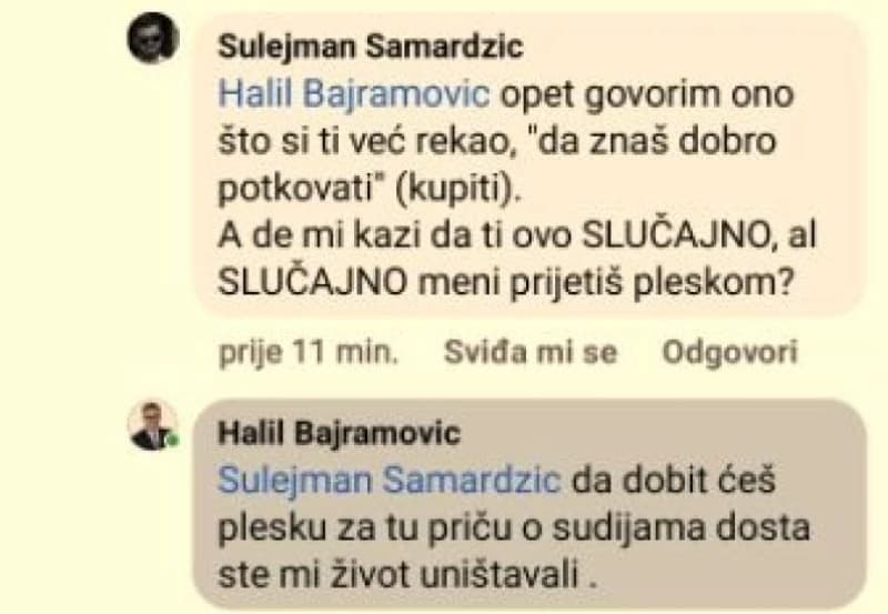 Prepiska Bajramovića i Samardžića