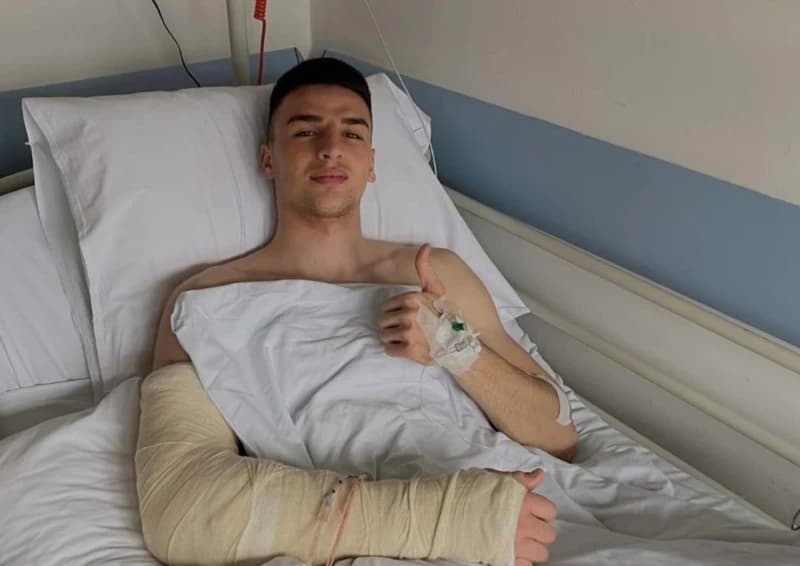 Operisan mladi napadač Gorice koji je u petak doživio stravičnu povredu