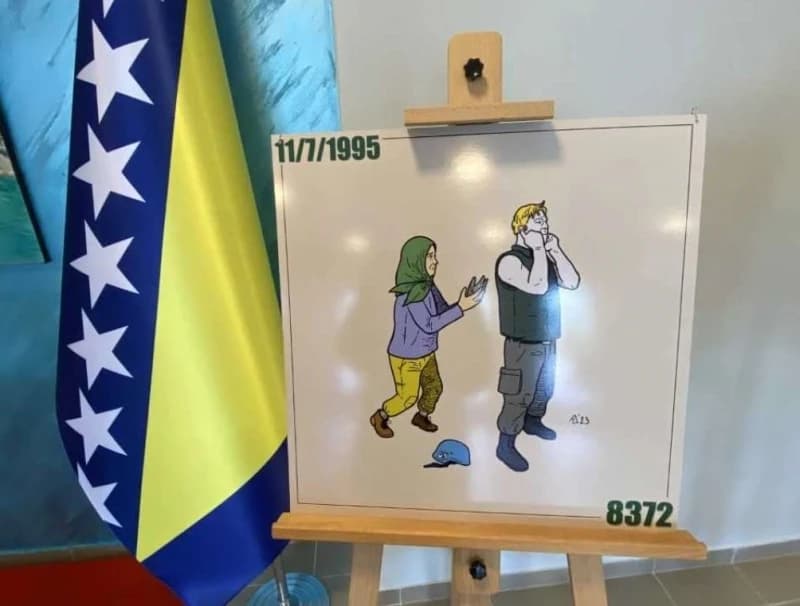 Izložba o genocidu u Srebrenici 