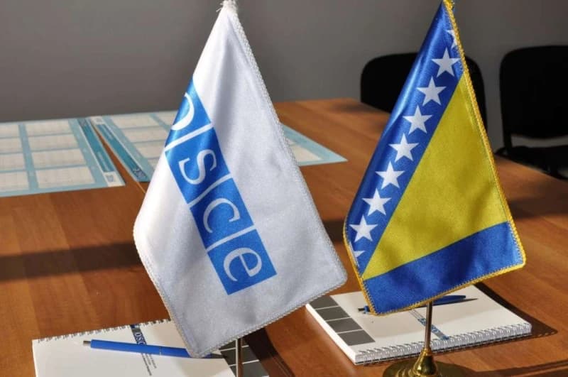 OSCE, BiH, zastave