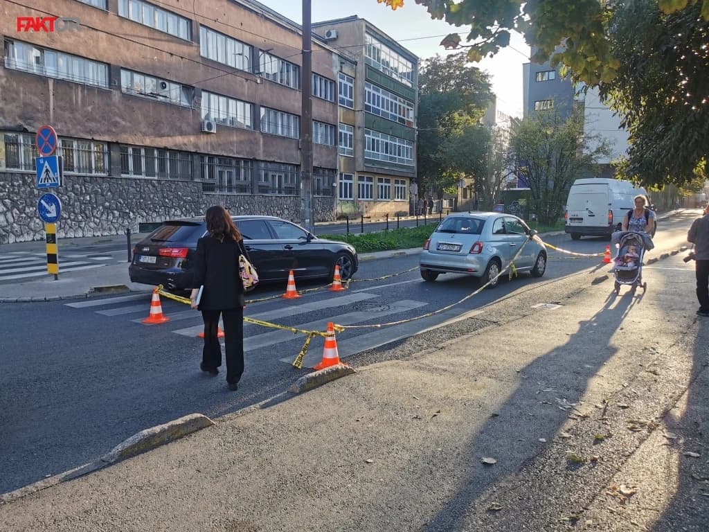 Automobil udario djevojčicu na Drveniji, prevezena na ukazivanje pomoći