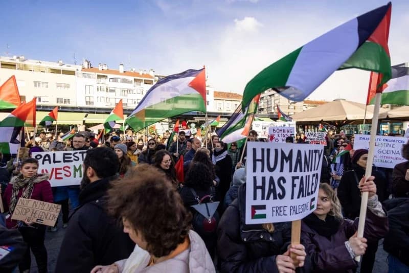 Protesti za Palestinu, Zagreb 