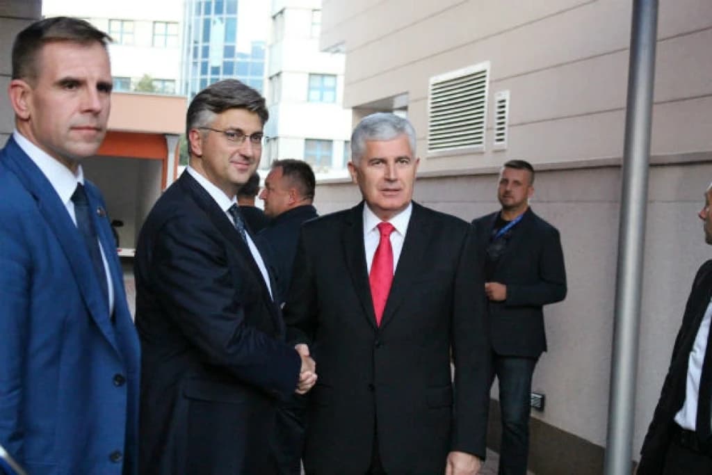 Susret Čovića i Plenkovića danas u Mostaru