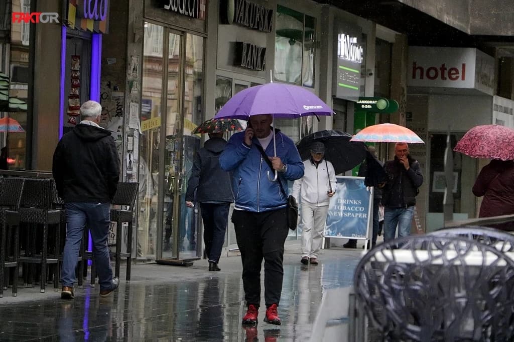 U većem dijelu BiH sunčano uz umjerenu naoblaku, gdje bi večeras moglo biti kiše