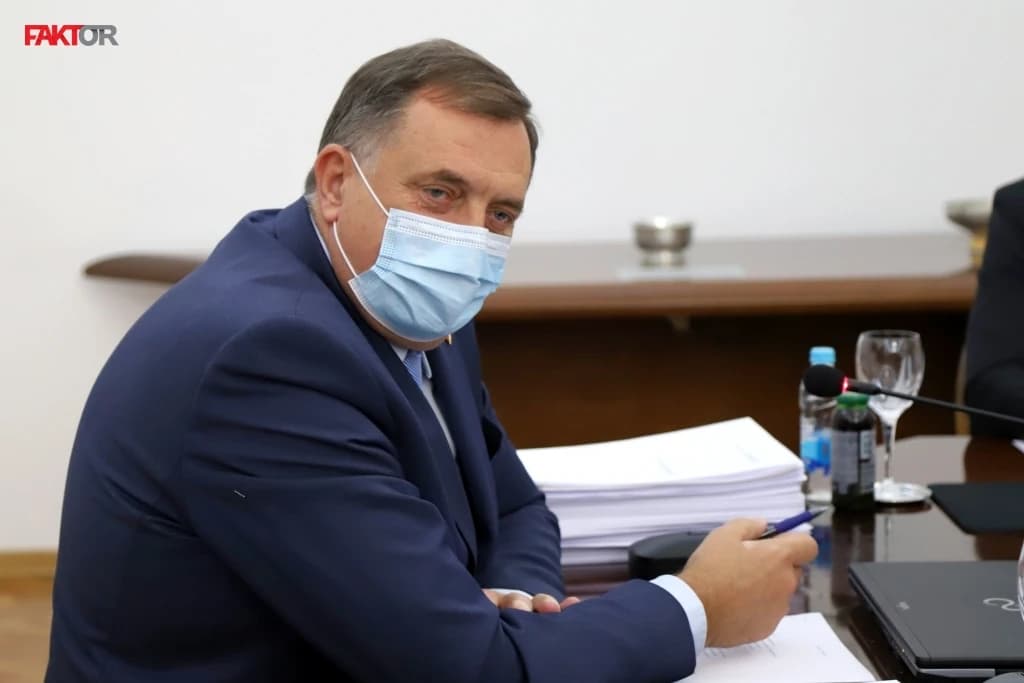 Dodik u kućnoj izolaciji: Bio u kontaktu sa zaraženom osobom