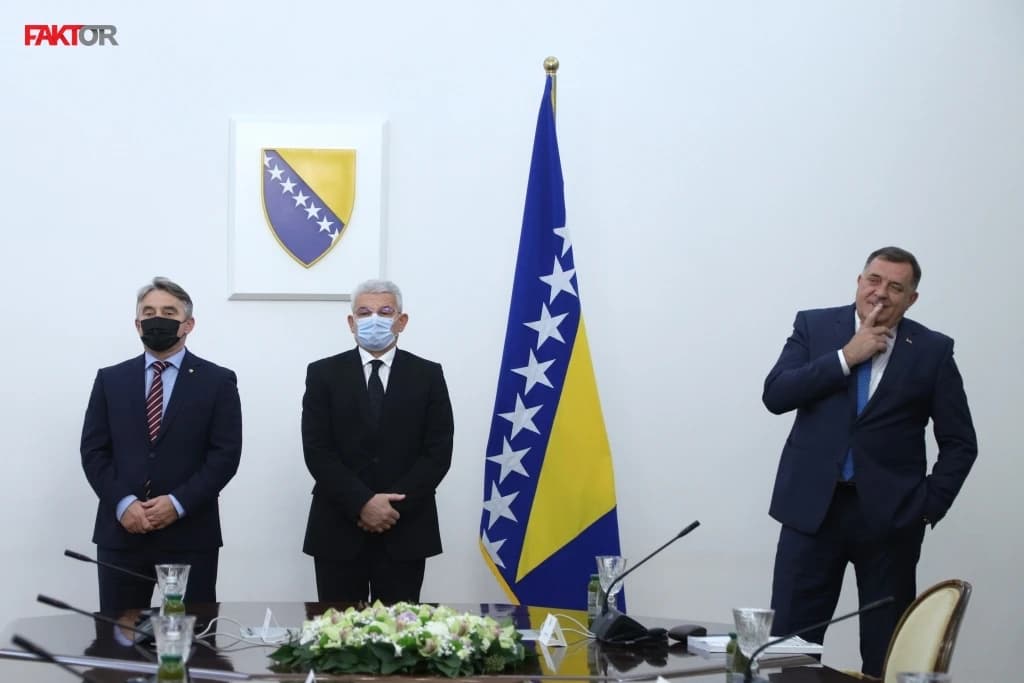 Članovi Predsjedništva BiH, uključujući Dodika, iduće sedmice u Briselu