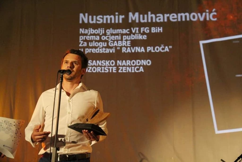Nusmir Muharemović: Najbolji na Festivalu glumca u Konjicu