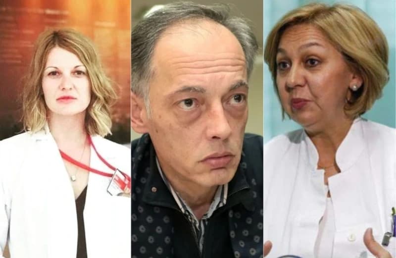 Optuženi Nina Jovanović, Suad Rožajac i Jasmina Halimić
