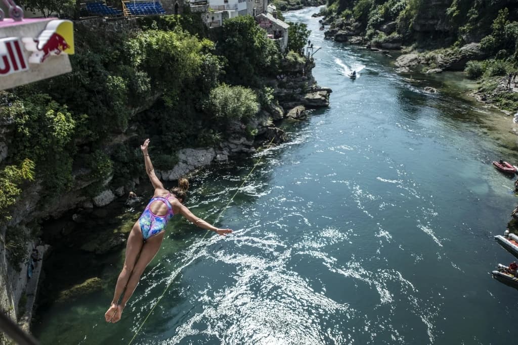 Redbull Cliff Diving Mostar