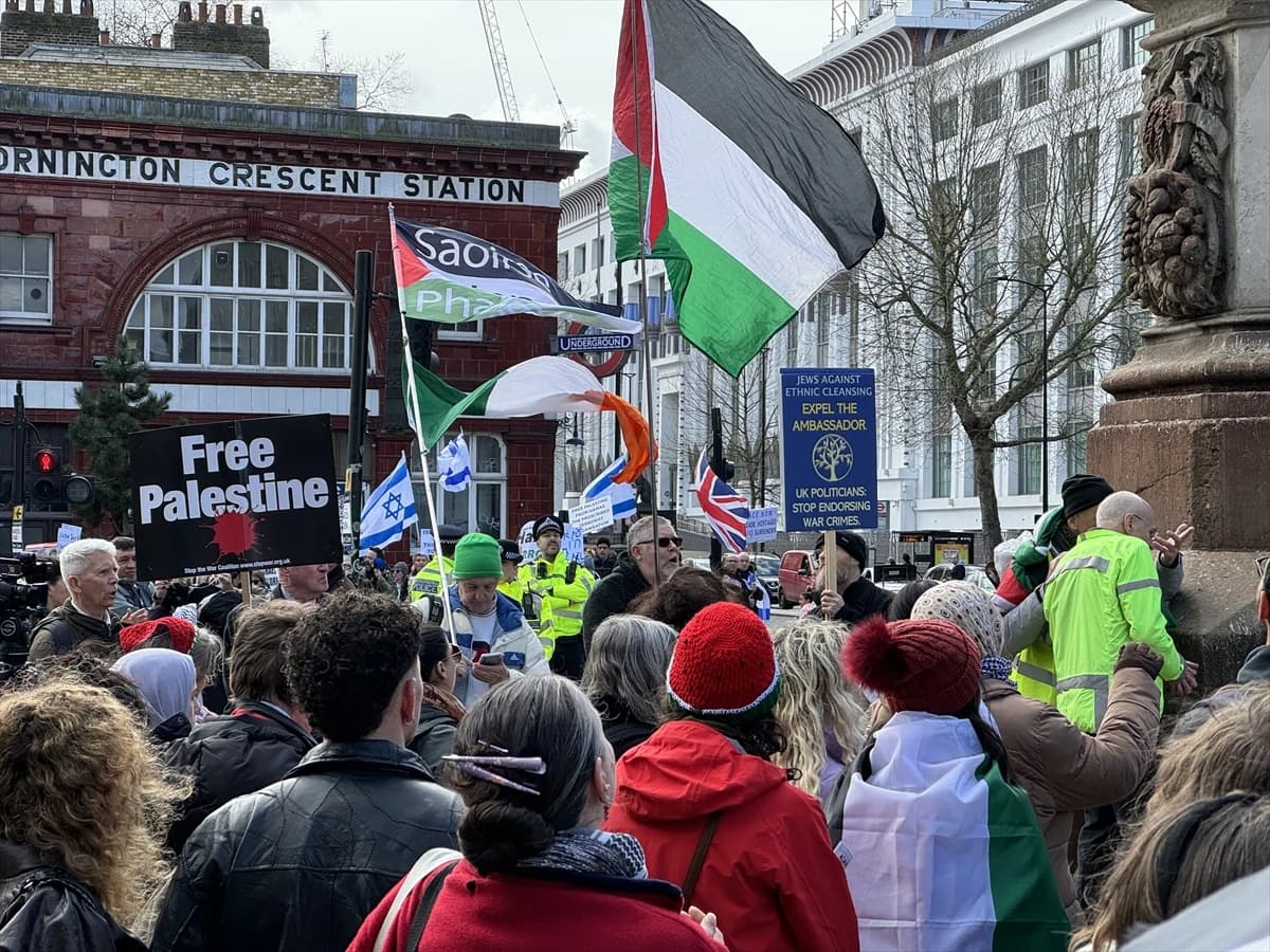 Protesti podrške Palestini u Velikoj Britaniji