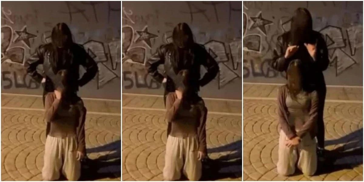 Na užasno nasilnom videu maltretiranja vidi se kako jedna tinejdžerica na ulici tuče i čupa drugu