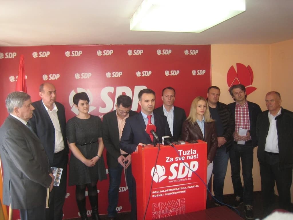 Članovi OO SDP-a Banovići