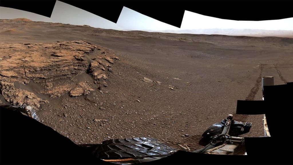 Snimak Marsa koji je napravio rover Curiosity