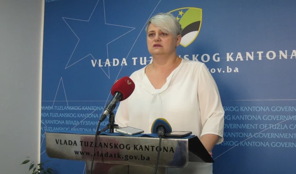 Ministrica zdravstva TK Dajana Čolić
