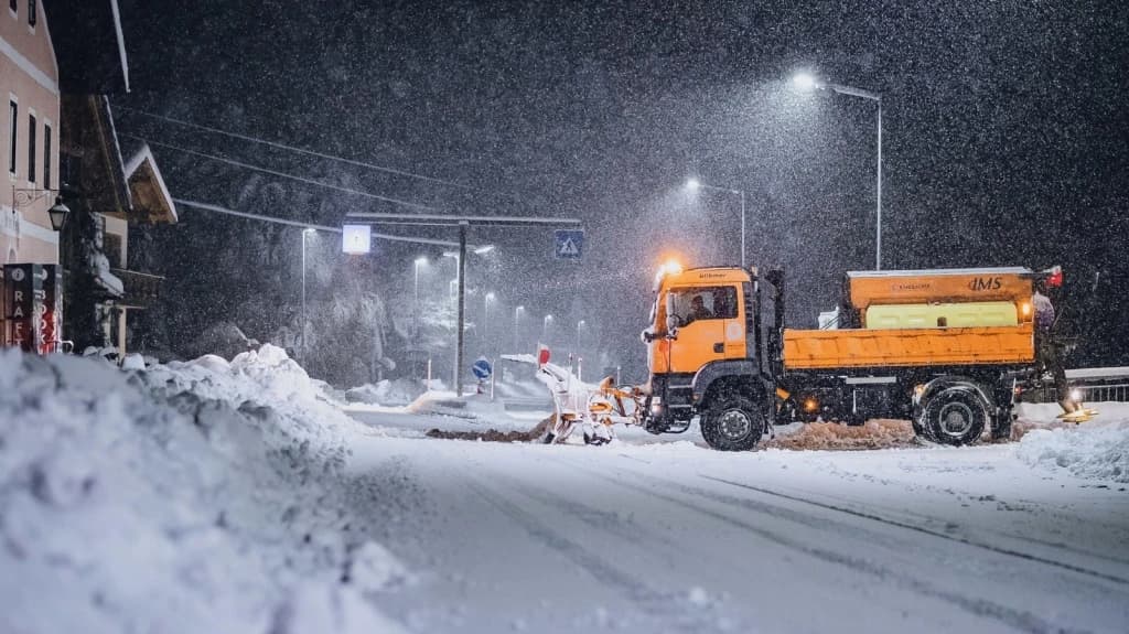 Snijeg napravio probleme u Austriji
