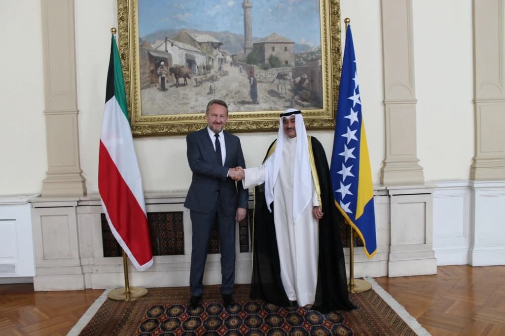 Izetbegović primio akreditive novog kuvajtskog ambasadora