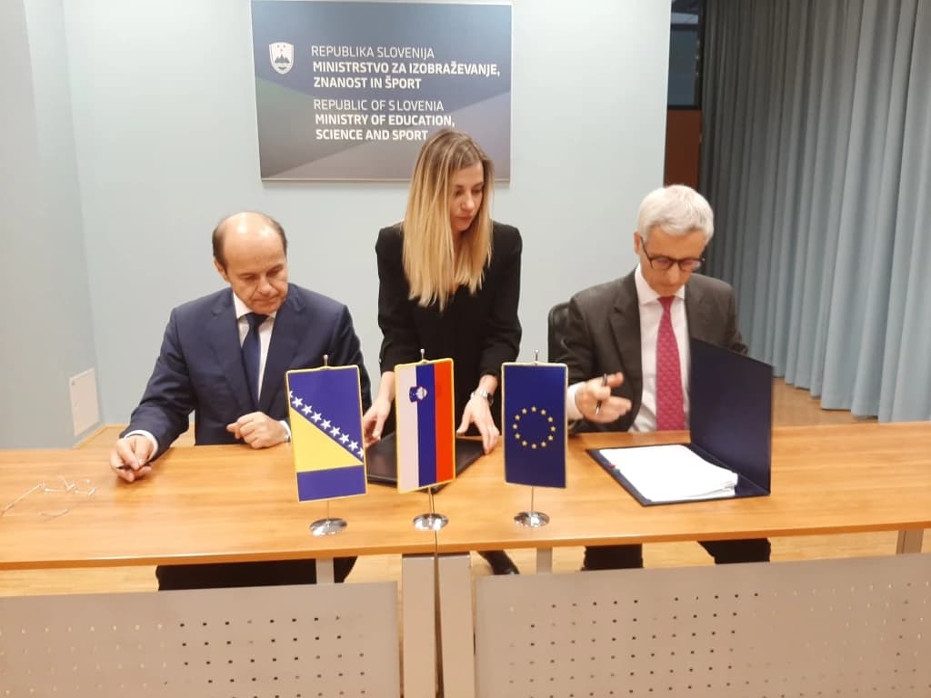 BiH i Slovenija saradnja u razvoju sporta